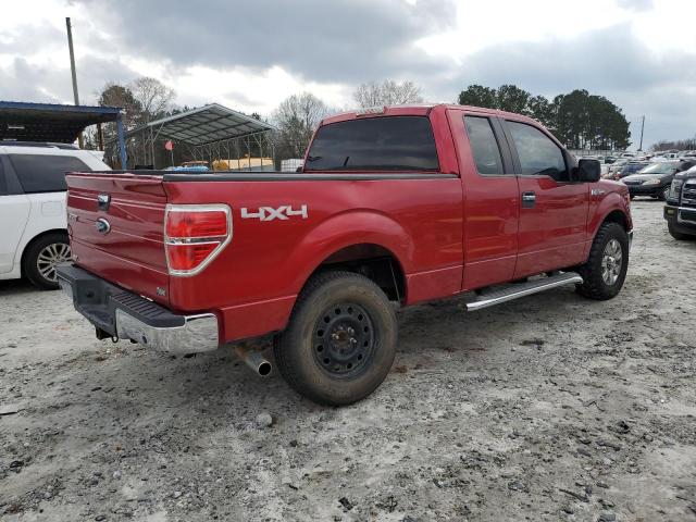 1FTFX1EV1AFC31231 - 2010 FORD F150 SUPER CAB BURGUNDY photo 3