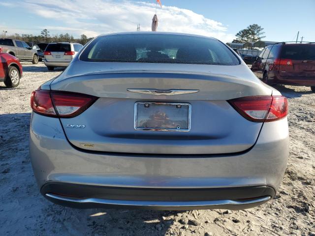 1C3CCCAB4FN583940 - 2015 CHRYSLER 200 LIMITED SILVER photo 6