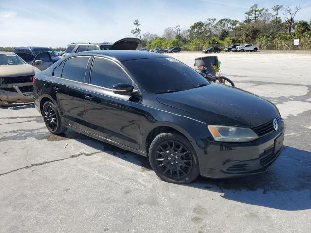 3VWD17AJ8EM415633 - 2014 VOLKSWAGEN JETTA SE BLACK photo 4