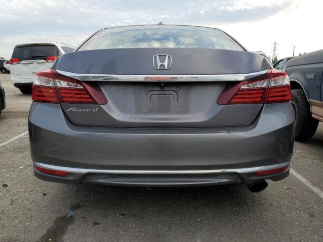 1HGCR2F84GA048635 - 2016 HONDA ACCORD EXL GRAY photo 6