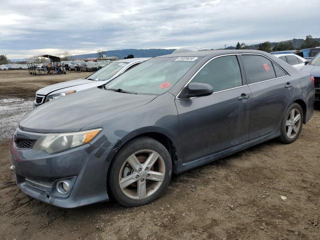 4T1BF1FK6DU263481 - 2013 TOYOTA CAMRY L CHARCOAL photo 1