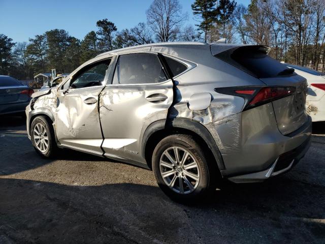 JTJBJRBZ4J2093548 - 2018 LEXUS NX 300H SILVER photo 2