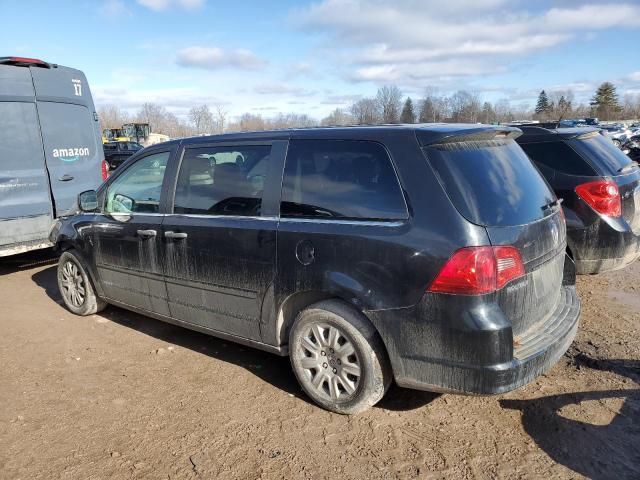 2C4RVAAG5ER144764 - 2014 VOLKSWAGEN ROUTAN S BLACK photo 2