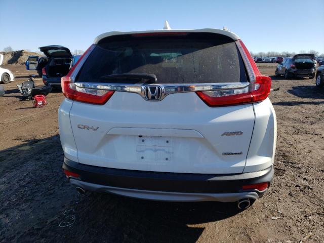 5J6RW2H99HL025178 - 2017 HONDA CR-V TOURING WHITE photo 6