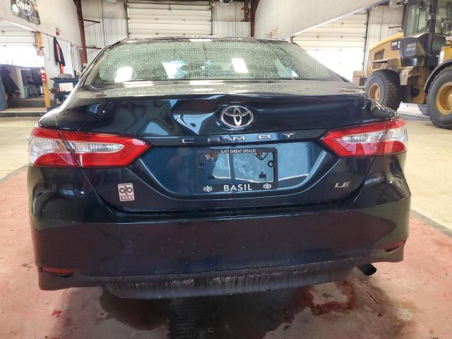 4T1B11HK3JU637326 - 2018 TOYOTA CAMRY L BLUE photo 6