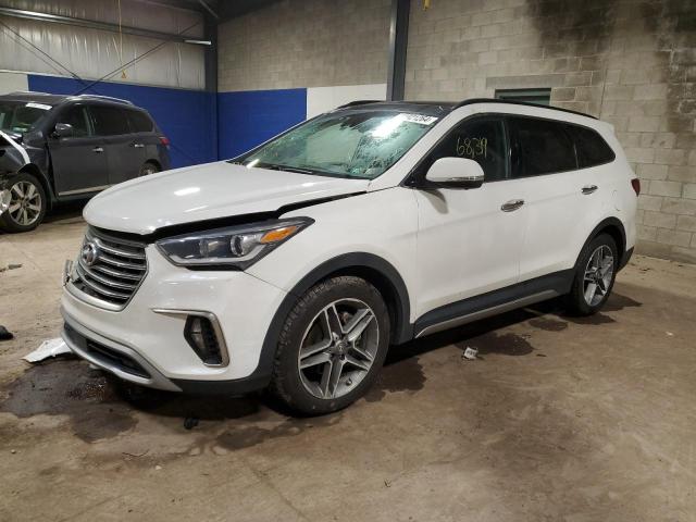 KM8SRDHF9KU306653 - 2019 HYUNDAI SANTA FE SE ULTIMATE WHITE photo 1