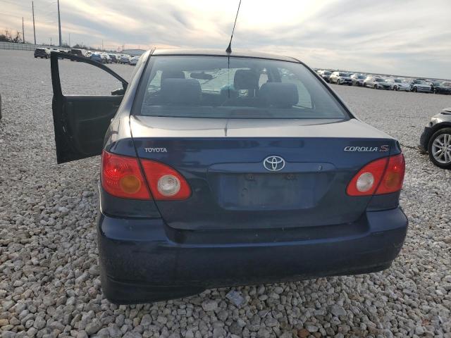 1NXBR32E84Z221364 - 2004 TOYOTA COROLLA CE BLUE photo 6