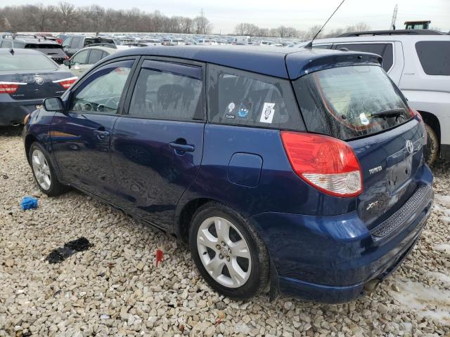 2T1KY38E73C093998 - 2003 TOYOTA COROLLA MA XRS BLUE photo 2