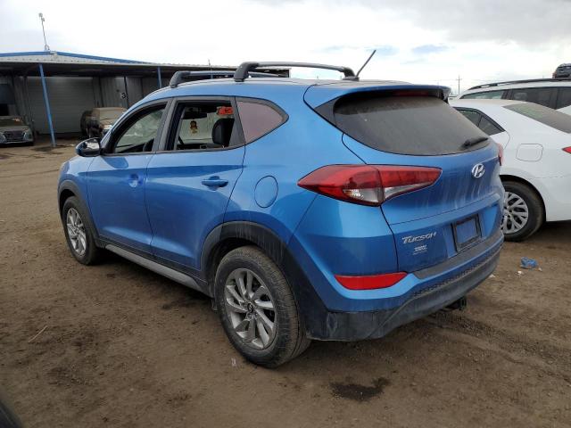 KM8J3CA4XHU318464 - 2017 HYUNDAI TUCSON LIMITED BLUE photo 2