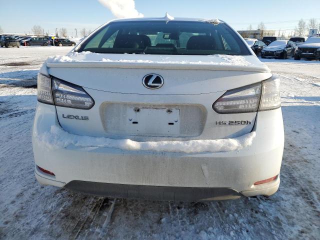 JTHBB1BAXA2005239 - 2010 LEXUS HS 250H WHITE photo 6