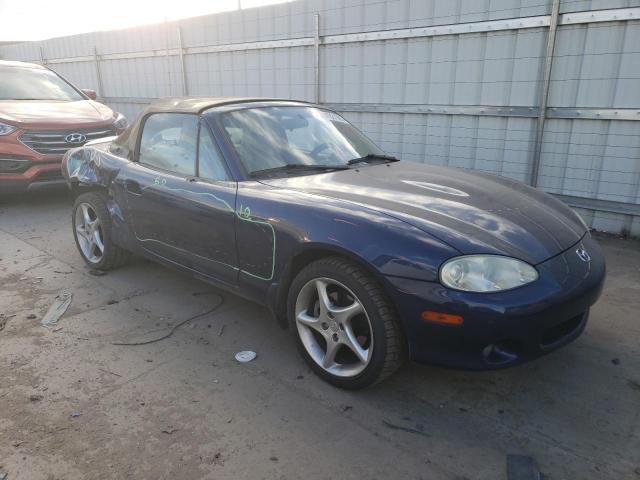 JM1NB353930303254 - 2003 MAZDA MX-5 MIATA BASE BLUE photo 4