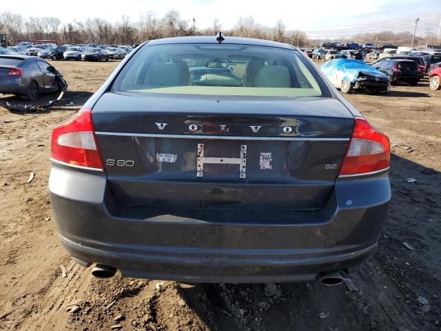 YV1982AS2A1122621 - 2010 VOLVO S80 3.2 GRAY photo 6