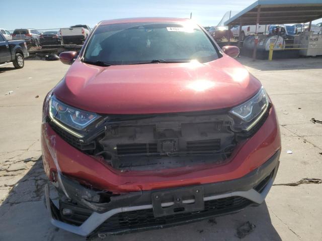 2HKRW1H84MH429401 - 2021 HONDA CR-V EXL RED photo 5