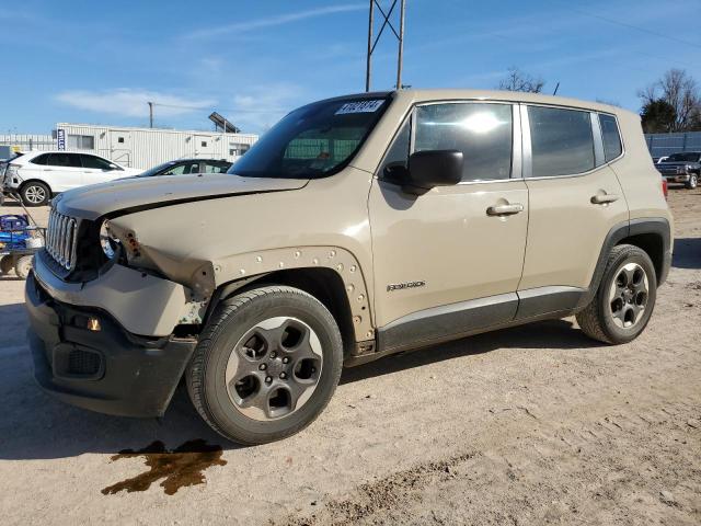 ZACCJAATXGPD20312 - 2016 JEEP RENEGADE SPORT TAN photo 1