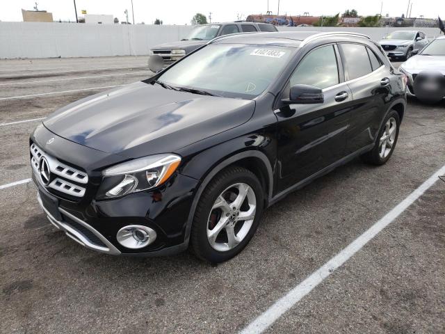 WDCTG4GB4JJ390629 - 2018 MERCEDES-BENZ GLA 250 4MATIC BLACK photo 1