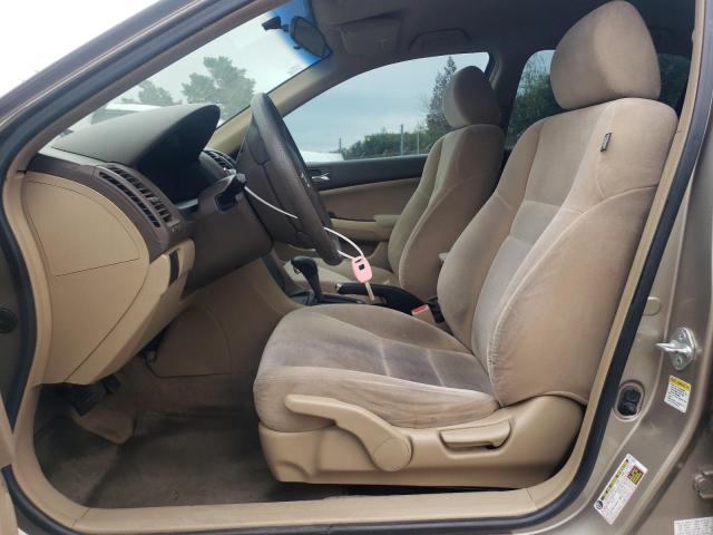 JHMCM561X6C004190 - 2006 HONDA ACCORD VALUE BEIGE photo 7