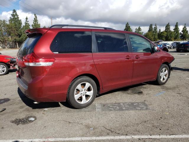 5TDKK3DC5ES458887 - 2014 TOYOTA SIENNA LE BURGUNDY photo 3