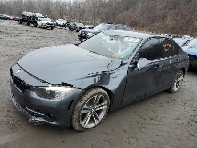 WBA8E9G56GNT88145 - 2016 BMW 328 I SULEV GRAY photo 1