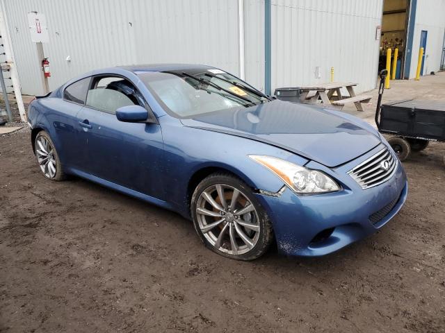 JNKCV64E48M127487 - 2008 INFINITI G37 BASE BLUE photo 4