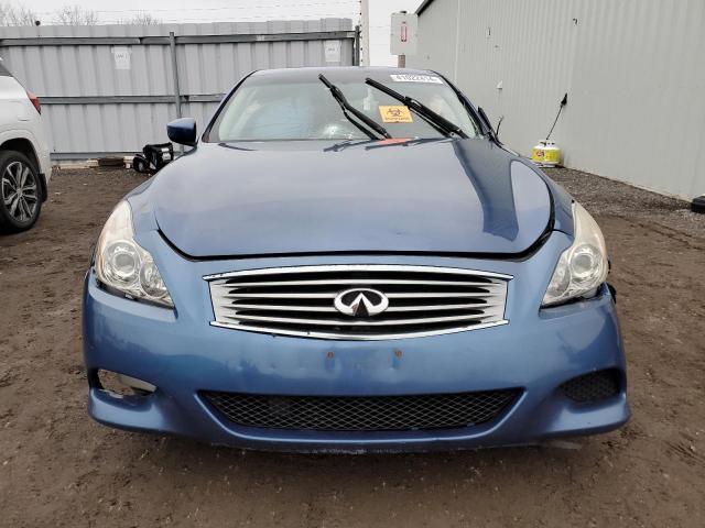 JNKCV64E48M127487 - 2008 INFINITI G37 BASE BLUE photo 5