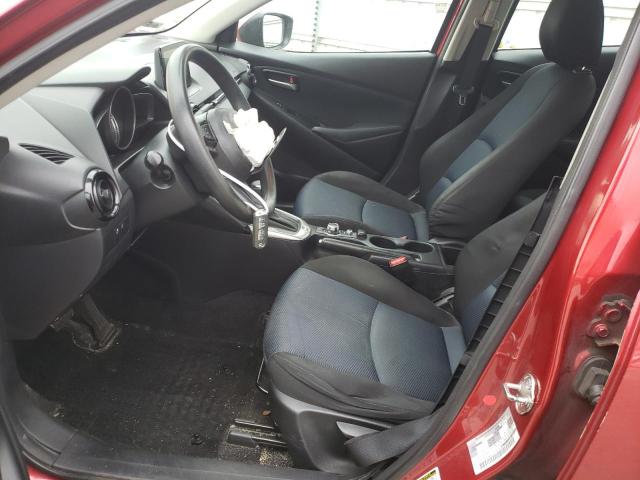 3MYDLBYV0KY504482 - 2019 TOYOTA YARIS L RED photo 7