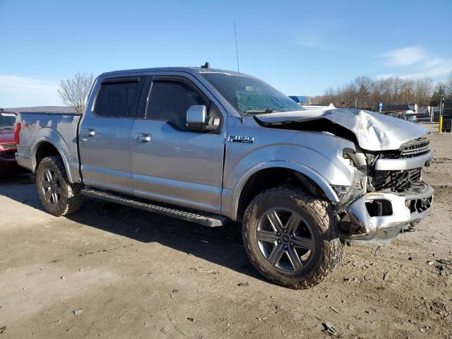 1FTEW1E53LFB60471 - 2020 FORD F150 SUPERCREW SILVER photo 4