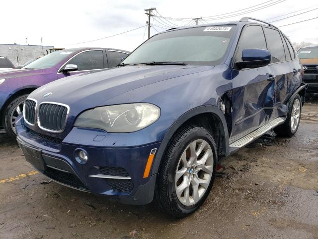 5UXZV4C51BL413066 - 2011 BMW X5 XDRIVE35I BLUE photo 1