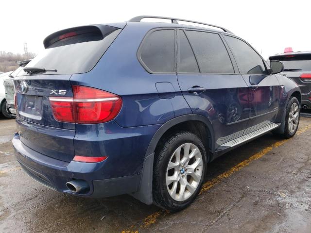 5UXZV4C51BL413066 - 2011 BMW X5 XDRIVE35I BLUE photo 3