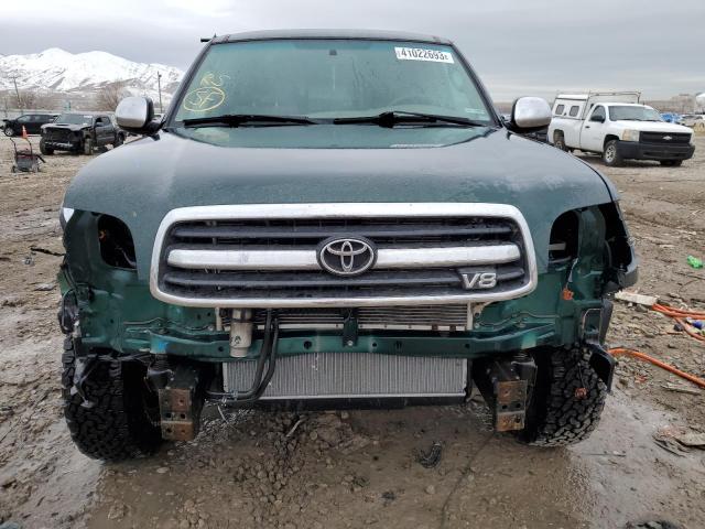 5TBBT44131S188594 - 2001 TOYOTA TUNDRA ACCESS CAB GREEN photo 5