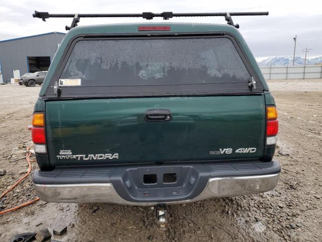 5TBBT44131S188594 - 2001 TOYOTA TUNDRA ACCESS CAB GREEN photo 6