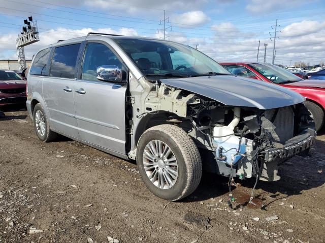 2C4RC1CG3DR778057 - 2013 CHRYSLER TOWN & COU TOURING L SILVER photo 4