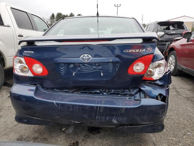 2T1BR32E48C910650 - 2008 TOYOTA COROLLA CE BLUE photo 6