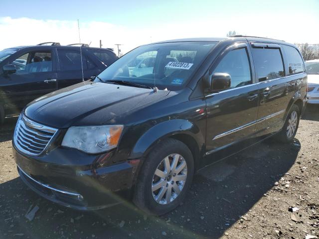 2C4RC1BG5ER207236 - 2014 CHRYSLER TOWN & COU TOURING Schwarz Foto 1