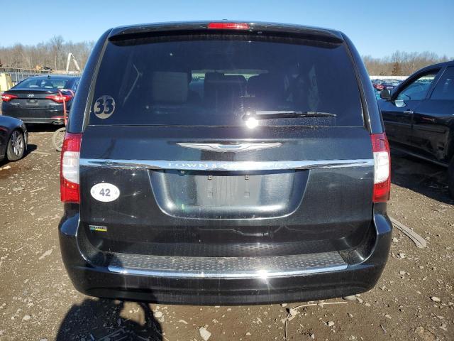 2C4RC1BG5ER207236 - 2014 CHRYSLER TOWN & COU TOURING Schwarz Foto 6