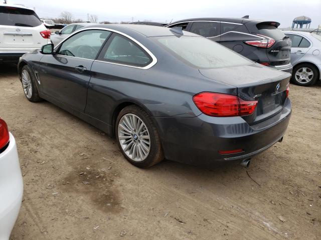 WBA3R5C57EK188872 - 2014 BMW 435 XI GRAY photo 2