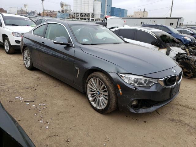 WBA3R5C57EK188872 - 2014 BMW 435 XI GRAY photo 4