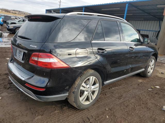 4JGDA5HB9FA460581 - 2015 MERCEDES-BENZ ML 350 4MATIC BLACK photo 3