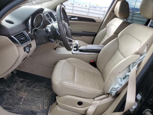 4JGDA5HB9FA460581 - 2015 MERCEDES-BENZ ML 350 4MATIC BLACK photo 7