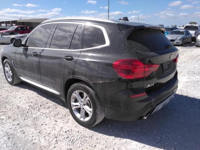 5UXTR7C56KLF24744 - 2019 BMW X3 SDRIVE30I BLACK photo 3
