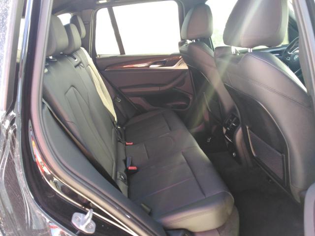 5UXTR7C56KLF24744 - 2019 BMW X3 SDRIVE30I BLACK photo 6