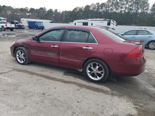 1HGCM56336A103028 - 2006 HONDA ACCORD SE RED photo 2