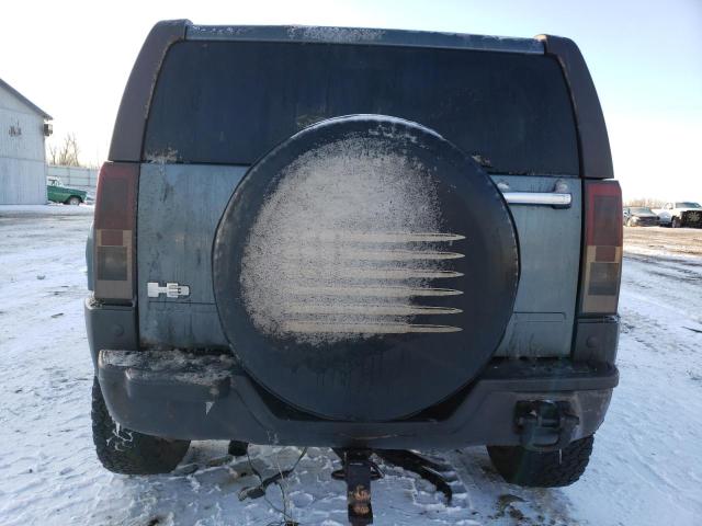 5GTDN136368188119 - 2006 HUMMER H3 BLUE photo 6