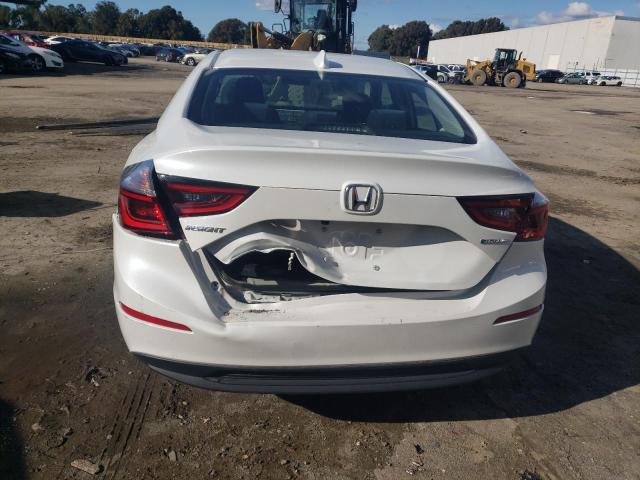 19XZE4F55LE012806 - 2020 HONDA INSIGHT EX WHITE photo 6