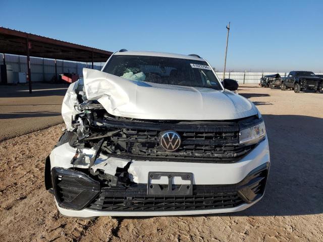 1V2SE2CA5PC225483 - 2023 VOLKSWAGEN ATLAS CROS SEL R-LINE WHITE photo 5