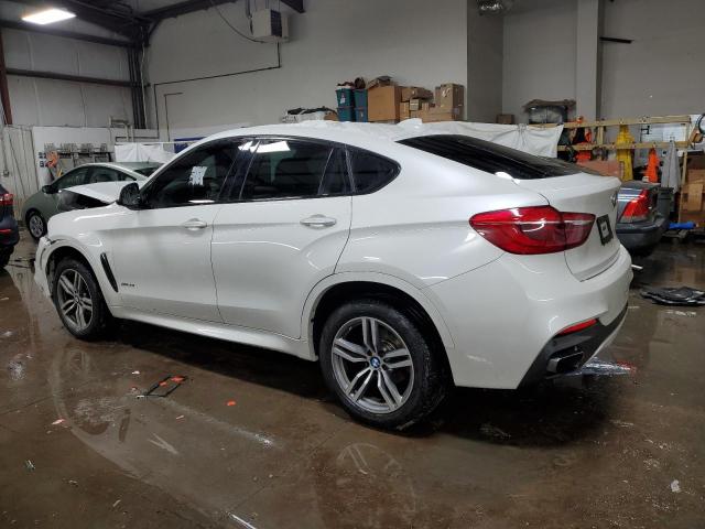 5UXKU2C51F0F96388 - 2015 BMW X6 XDRIVE35I WHITE photo 2