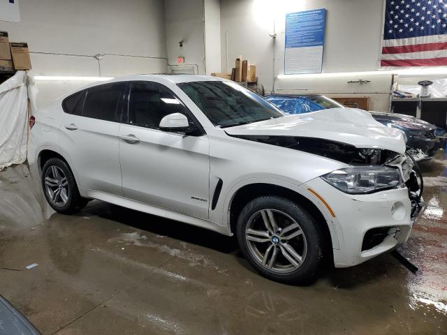 5UXKU2C51F0F96388 - 2015 BMW X6 XDRIVE35I WHITE photo 4