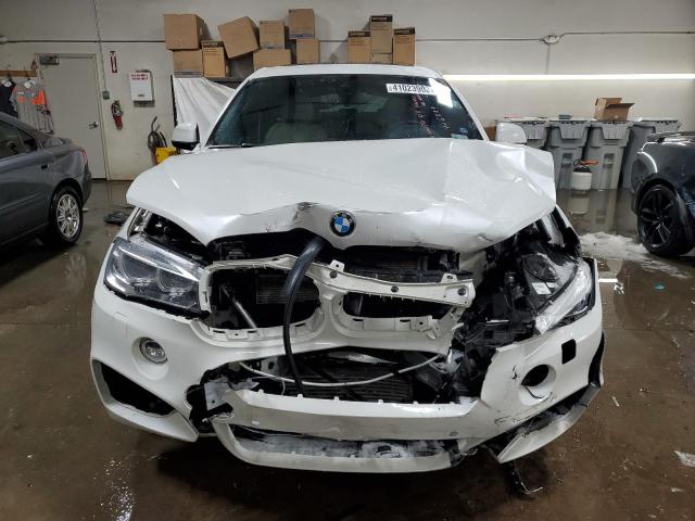 5UXKU2C51F0F96388 - 2015 BMW X6 XDRIVE35I WHITE photo 5