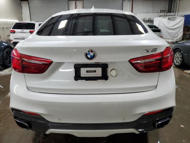 5UXKU2C51F0F96388 - 2015 BMW X6 XDRIVE35I WHITE photo 6