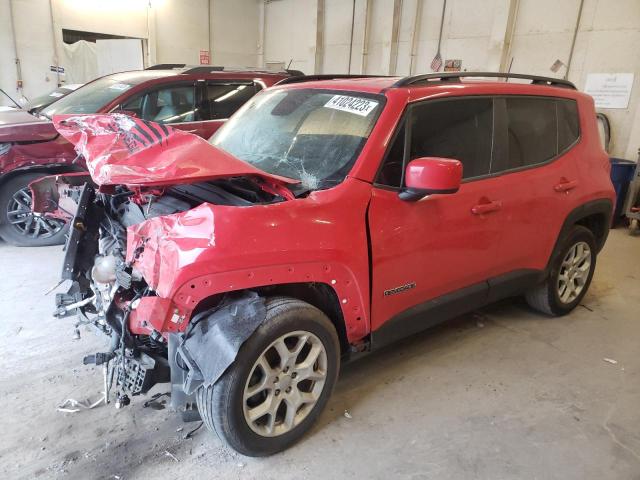 ZACCJABB8JPJ39641 - 2018 JEEP RENEGADE LATITUDE RED photo 1