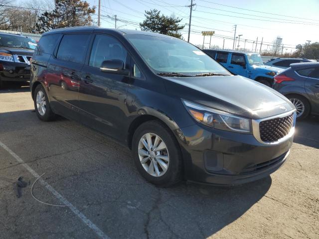 KNDMB5C10F6069239 - 2015 KIA SEDONA LX BLACK photo 4